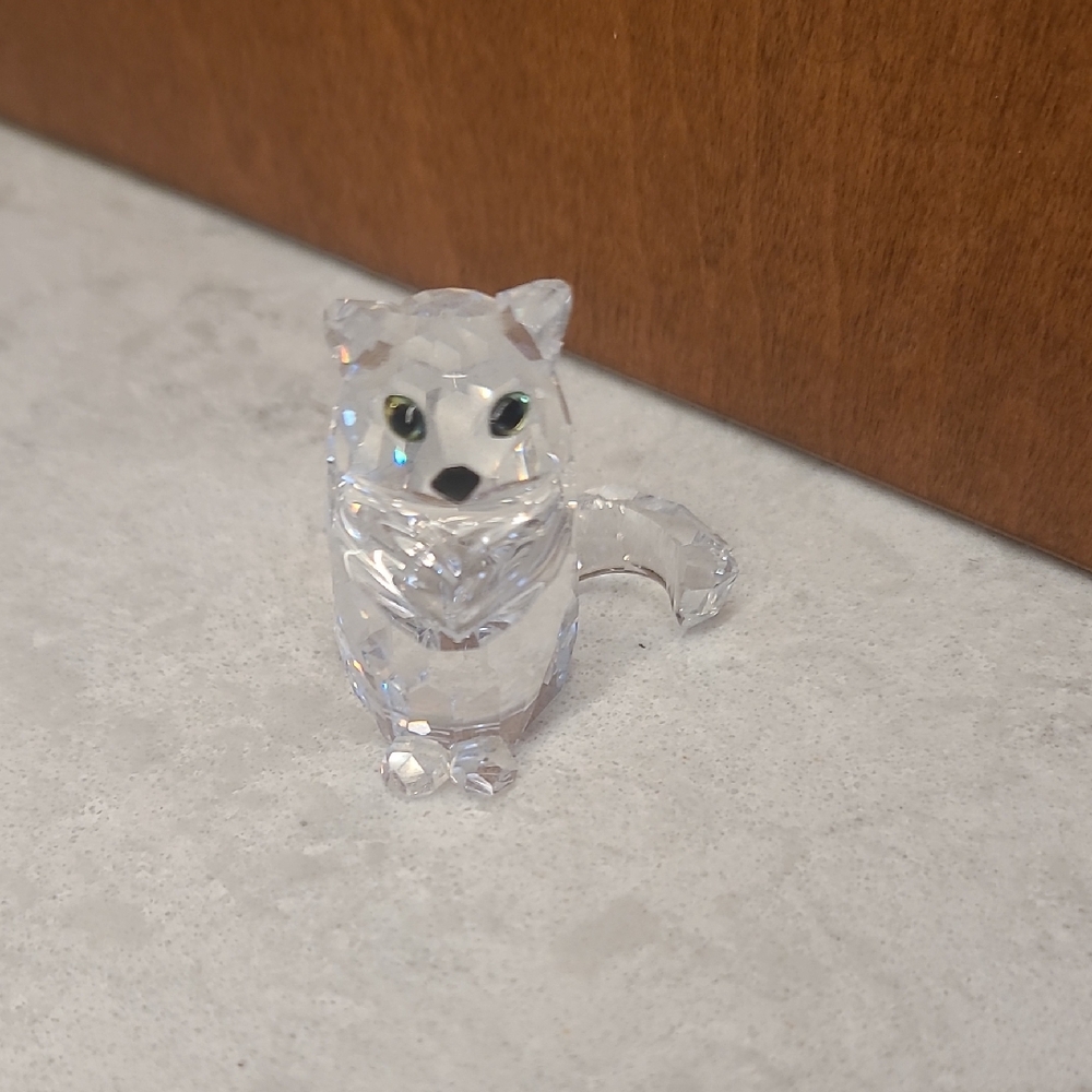 Swarovski Crystal Cat Figurine